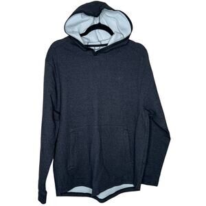 NWT All In Motion Textured Knit Hoodie in Charcoal SIZE MEDIUM